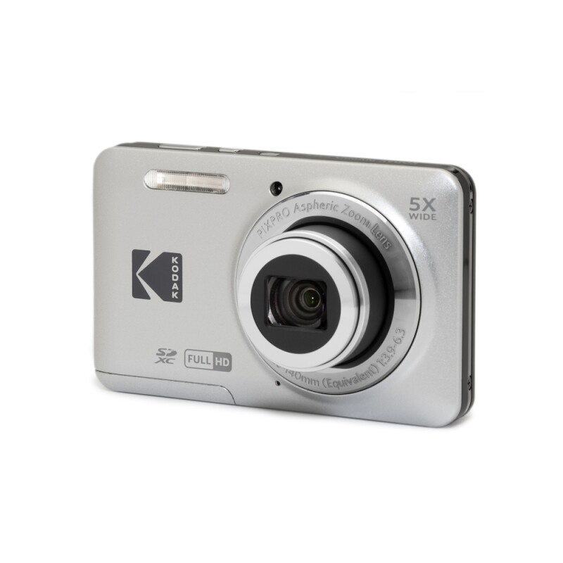 KODAK PixPro FZ55 Compact Camera, Ασημί